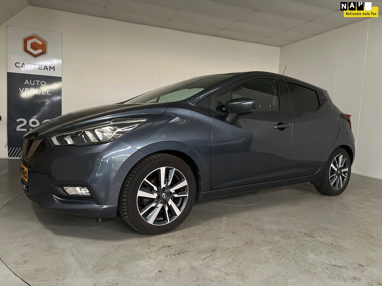 Nissan Micra - 0.9 IG-T Business Edition 0.9 IG-T Business Edition, Airco, LMV, Navigatie - AutoWereld.nl
