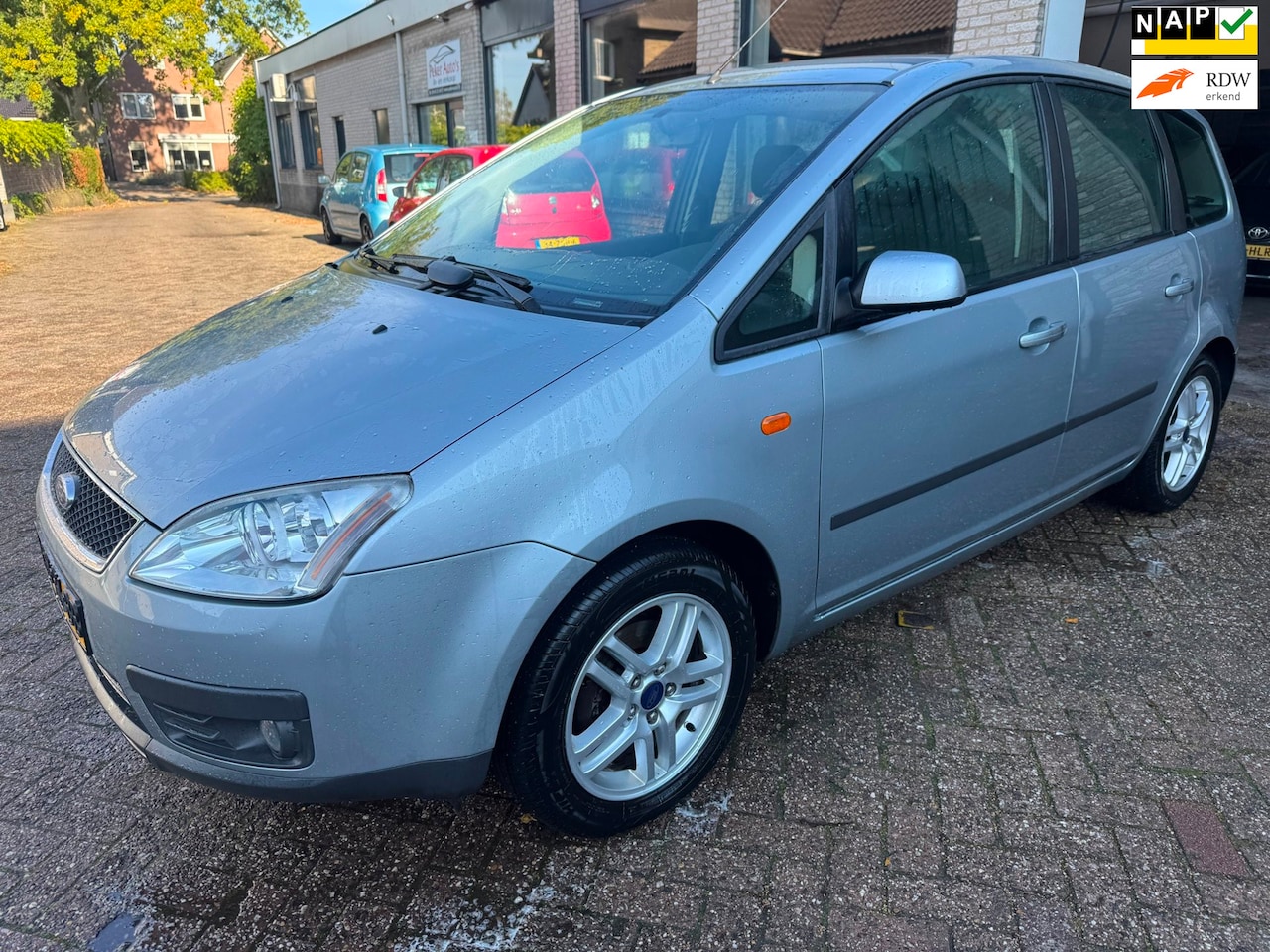 Ford Focus C-Max - 1.8-16V Futura ORG 119515 KM NAP O.H BOEKJES,AIRCO,16.INC LM VELGEN,NETTE STAAT,UNIEK KM S - AutoWereld.nl