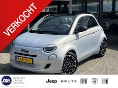 Fiat 500 C - 1.0 Hybrid La Prima | JBL | Panoramadak | Leer