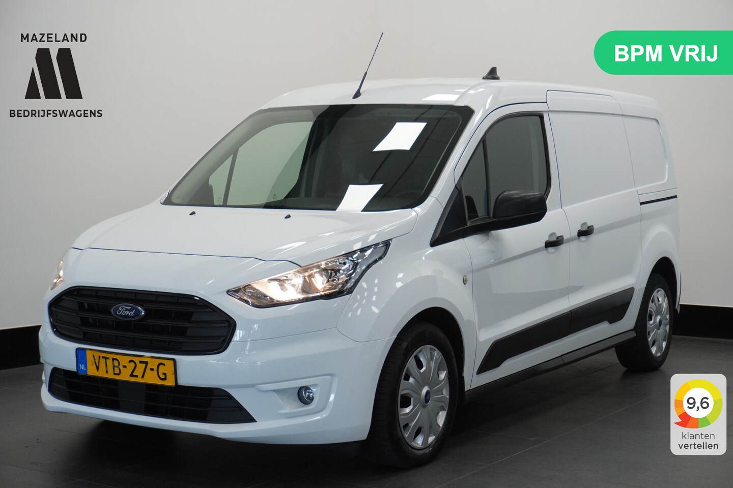 Ford Transit Connect - 1.5 EcoBlue 100PK L2 EURO 6 - Airco - Navi - Cruise - €13.950,- Excl. - AutoWereld.nl
