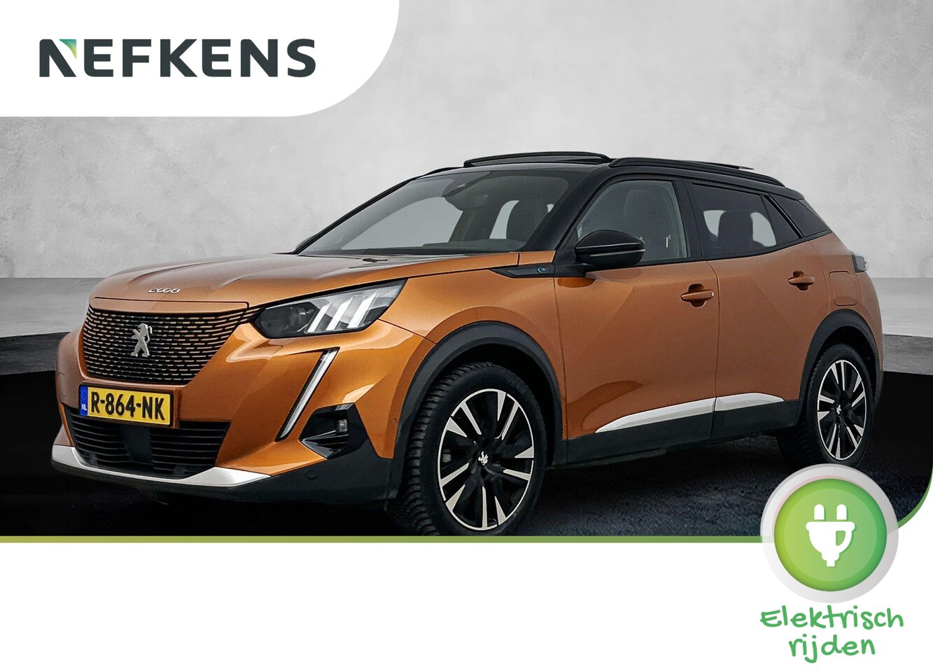 Peugeot e-2008 - SUV EV GT Pack 50 kWh 136pk | ACCU 95% | Panorama/Schuifdak | Cruise Control Adaptief | St - AutoWereld.nl