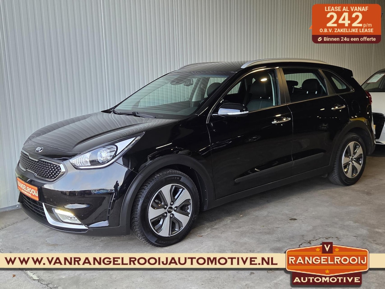 Kia Niro - 1.6 GDi Hybrid DynamicLine 1.6 GDi Hybrid DynamicLine, clima, cruise, camera, 16" lmv - AutoWereld.nl