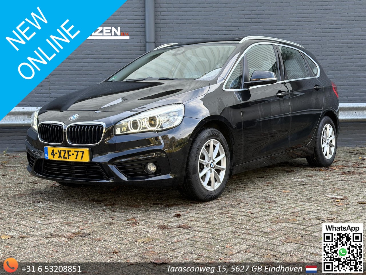 BMW 2-serie Active Tourer - 218i High Executive | Leder | Pano | Climate | Cruise | Navi | PDC | APK 09-2027 | - AutoWereld.nl