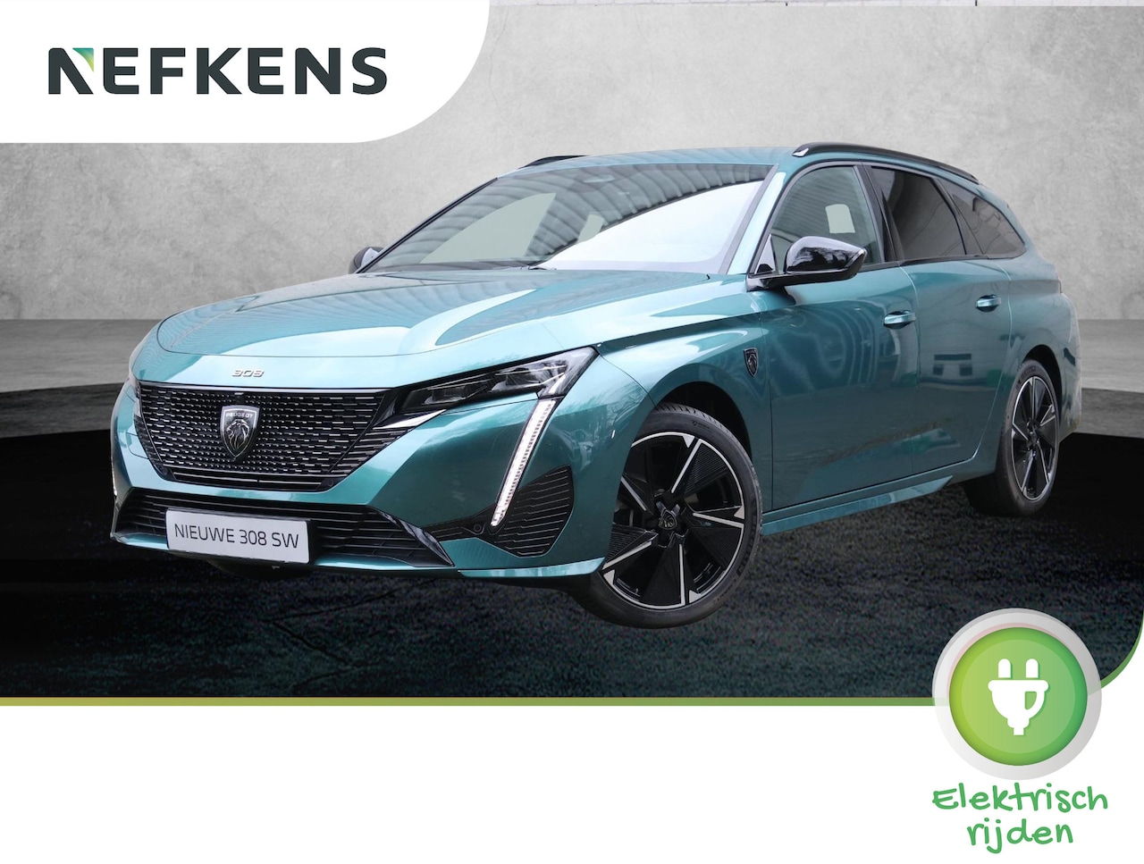 Peugeot e-308 SW - GT EV 54 kWh | AGR stoel | Stoelverwarming | Camera | Navigatie | Automatische achterklep - AutoWereld.nl