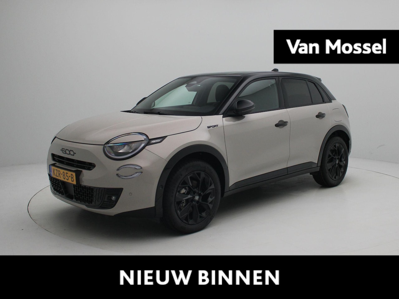 Fiat 600 - 1.2 Hybrid Sport | Tot 8 jaar garantie | Demo | - AutoWereld.nl