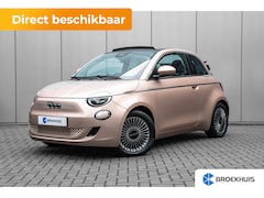 Fiat 500e - Cabrio Icon 42KWH l Uniek Slecht 82km l Apple Car Play/Android l Climate Control l Cr Cont