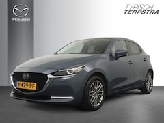 Mazda 2 - 2 Skyactiv-G 90 Signature | leer | adaptief cruise | navigatie