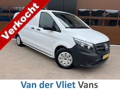 Mercedes-Benz Vito - 110 CDI 102 pk E6 XL Extra Lang 3p Lease €253 p/m, Airco, Camera, laadbrug, onderhoudshist