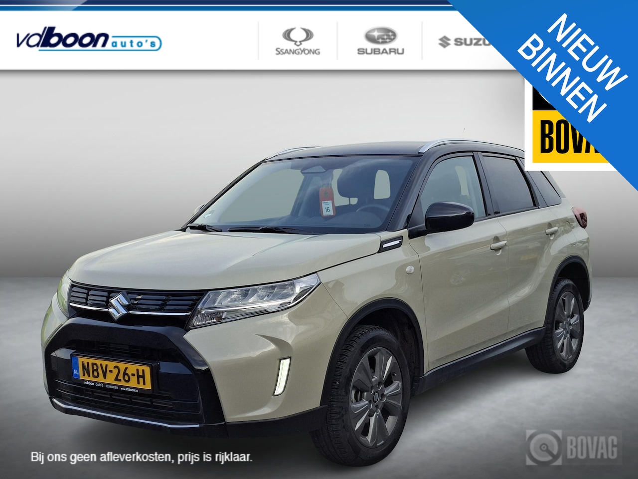 Suzuki Vitara - 1.4 Boosterjet Smart Hybrid Select CLIMA | CRUISE | rijklaarprijs!! - AutoWereld.nl
