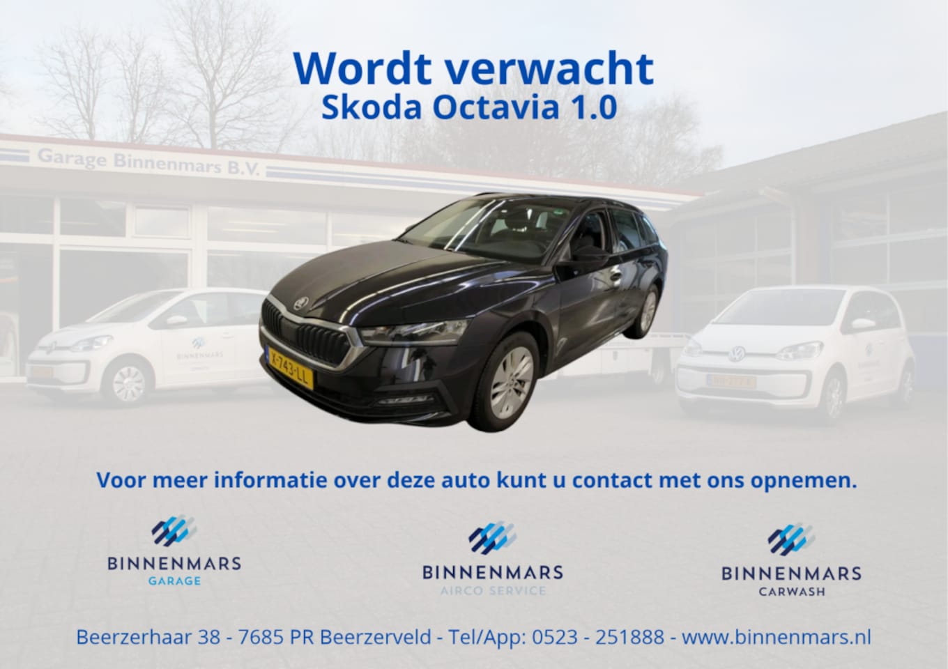 Skoda Octavia - 1.0 TSI Business Edition 1.0 TSI Business Edition, Wegzwenkbare trekhaak, Virtual Cockpit - AutoWereld.nl