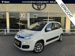 Fiat Panda - 0.9 TwinAir Lounge Automaat, slechts 94000km Panorama schuif/kanteldak, Airco, Lichtmetale