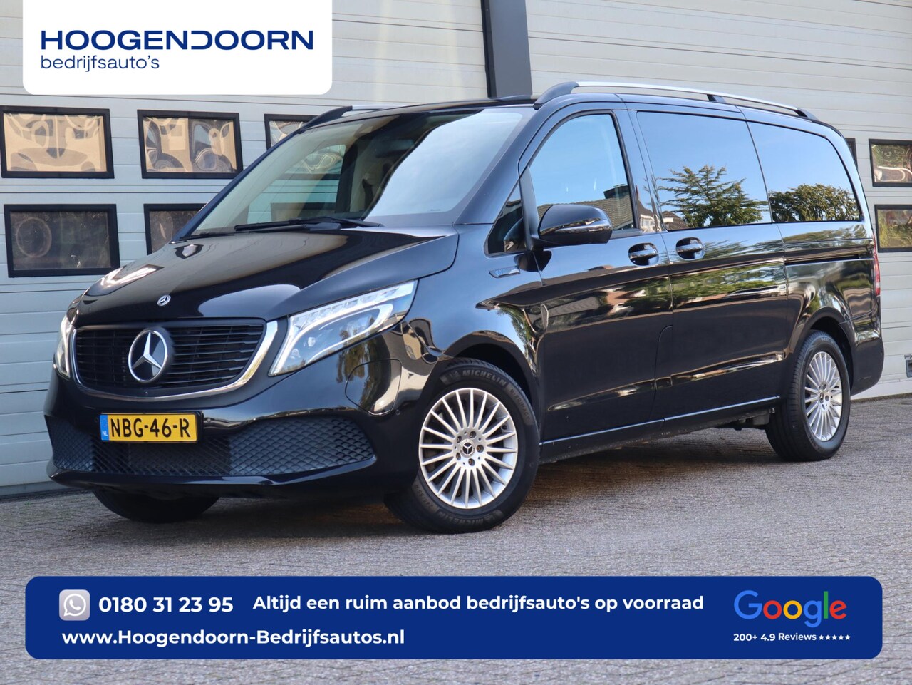 Mercedes-Benz EQV - 300 90 kWh L2 - 7 Pers - 360 camera - ACC - incl. TAXI Pakket - AutoWereld.nl