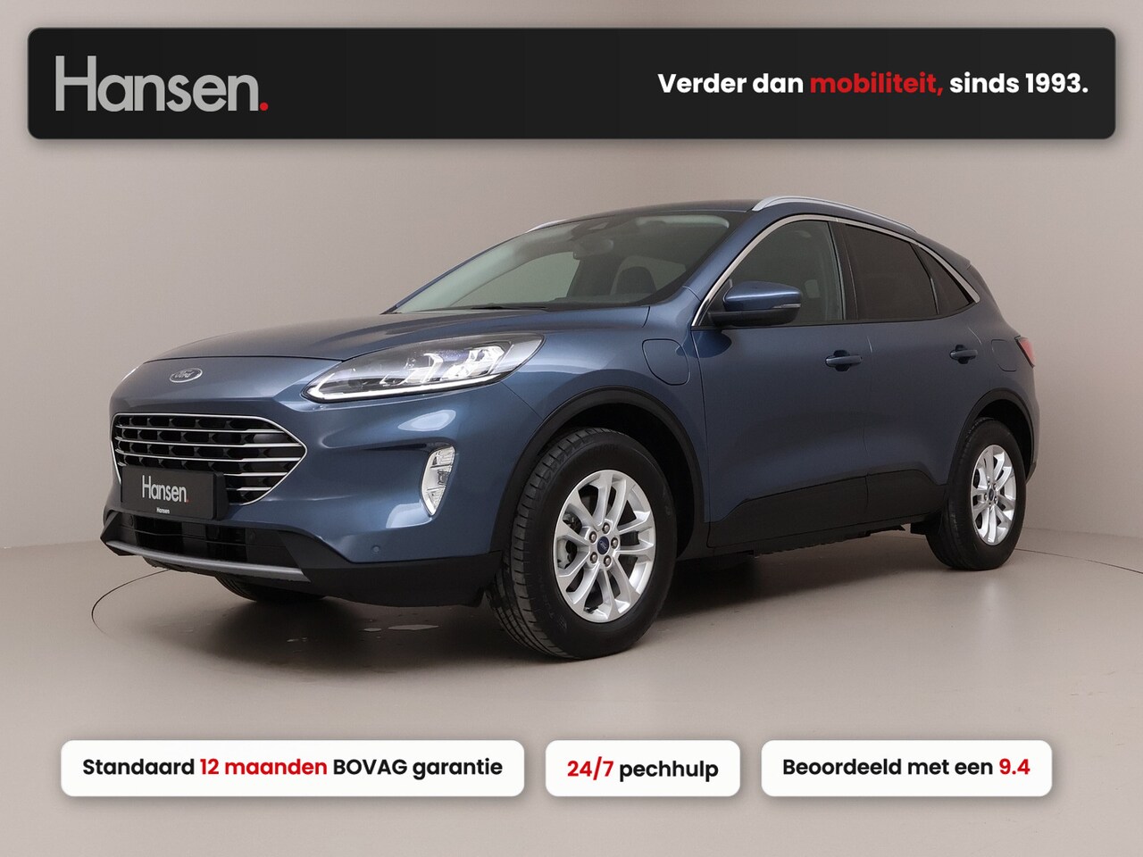 Ford Kuga - 2.5 PHEV Titanium X I Winterpakket I B&O I Elek. Achterklep I Half Leder I Camera I CarPla - AutoWereld.nl