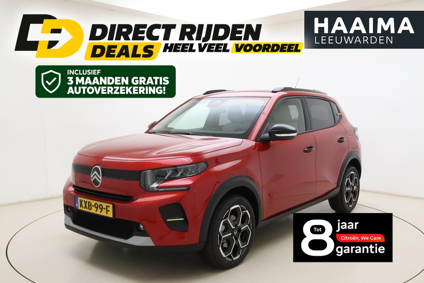 Citroën C3 - 1.2 Hybrid 110pk Max | Automaat | Comfort seats (extra schuimvulling!) | Stof/kunstlederen - AutoWereld.nl