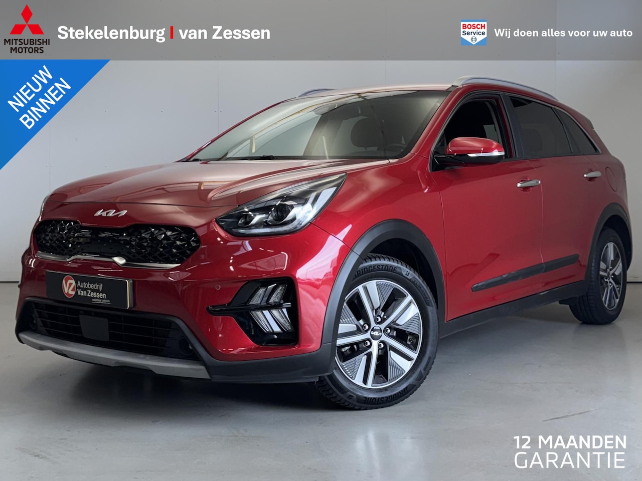 Kia Niro - 1.6 GDi Hybrid DynamicPlusLine Style Pack | Leer | ACC | VC | Keyless | Rijklaarprijs - AutoWereld.nl