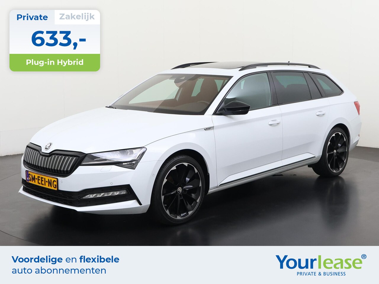 Skoda Superb Combi - 1.4 TSI iV Sportline | All-in 633,- Private Lease | Direct uit voorraad - AutoWereld.nl