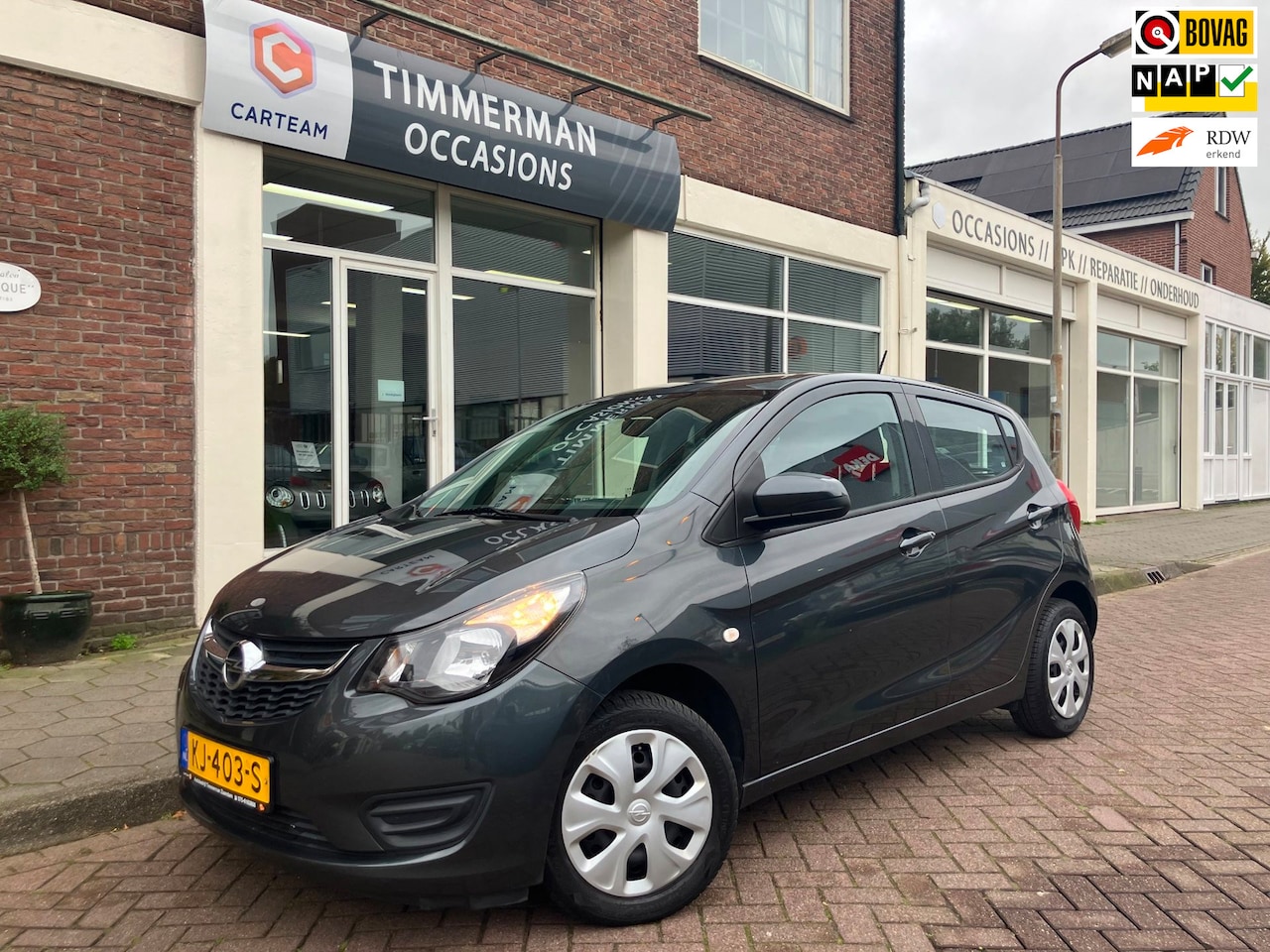 Opel Karl - 1.0 ecoFLEX Edition|40.640km NAP|Airco|CruiseCtrl - AutoWereld.nl