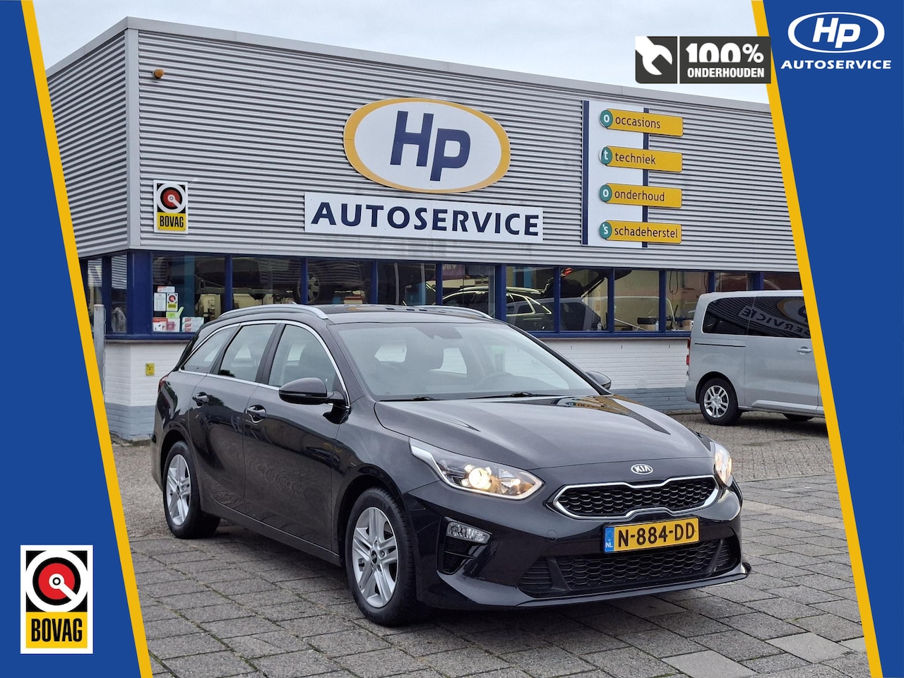 Kia Cee'd Sportswagon - Ceed 1.0 T-GDi Automaat Dynamic Line Mild-Hybrid Achteruitrijcamera Carplay Climate Contro - AutoWereld.nl