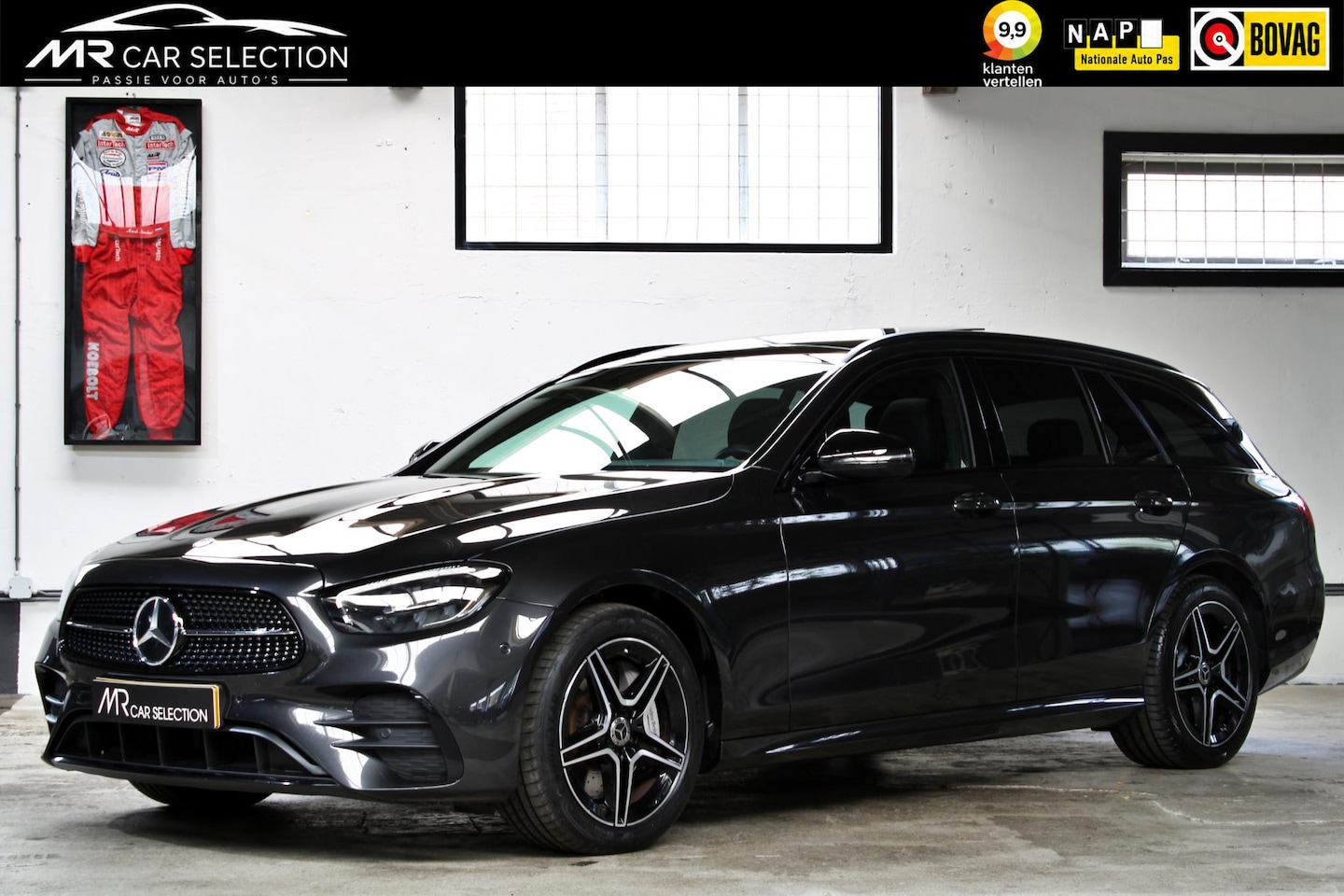 Mercedes-Benz E-klasse Estate - 300 e AMG Line | Panoramadak | SOH 98% | Trekhaak | Leder | LED - AutoWereld.nl