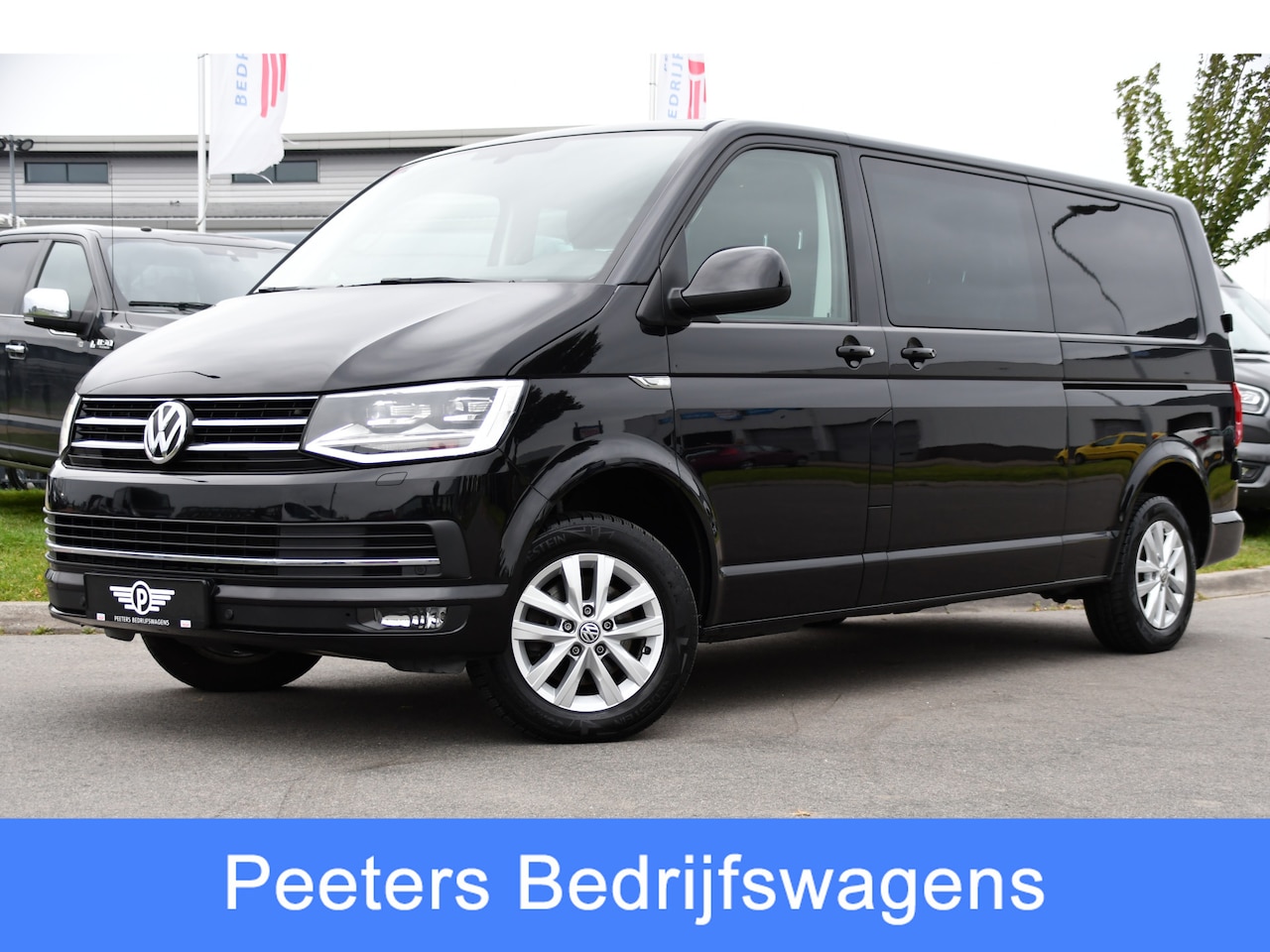 Volkswagen Transporter - 2.0 TDI L2H1 DC Highline Cruise, Carplay, LED, Stoelverwarming, Sensoren, Automaat, EURO6, - AutoWereld.nl