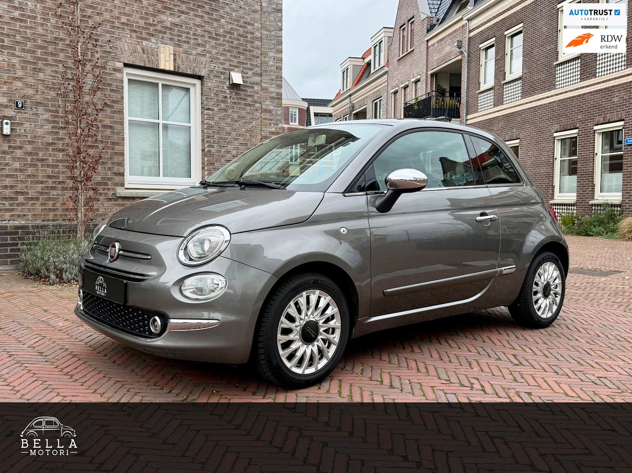 Fiat 500 - 1.2 Lounge | RIJKLAARPRIJS | Apple CarPlay & Android Auto | Panoramadak - AutoWereld.nl