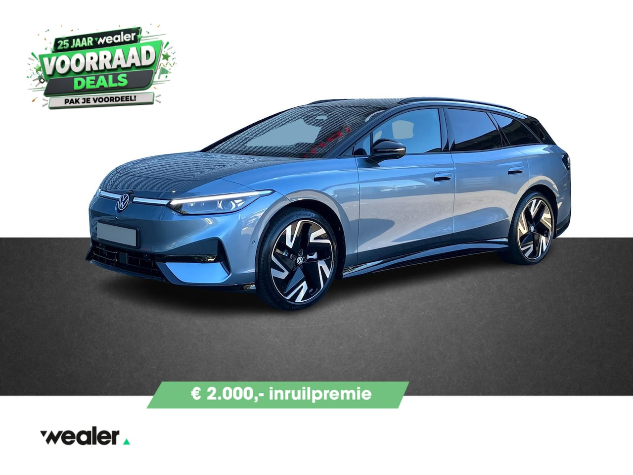 Volkswagen ID.7 Tourer - Limited Edition Plus 77 kWh accu 210 kW / 286 PK | Interieur pakket Plus | Exterieur pakke - AutoWereld.nl
