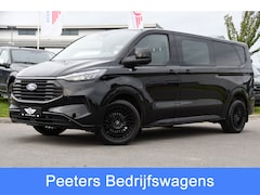Ford Transit Custom - 300 2.0 TDCI L2H1 Limited Black Edition Adaptieve Cruise, Camera, Carplay, LED, 2 x Schuif