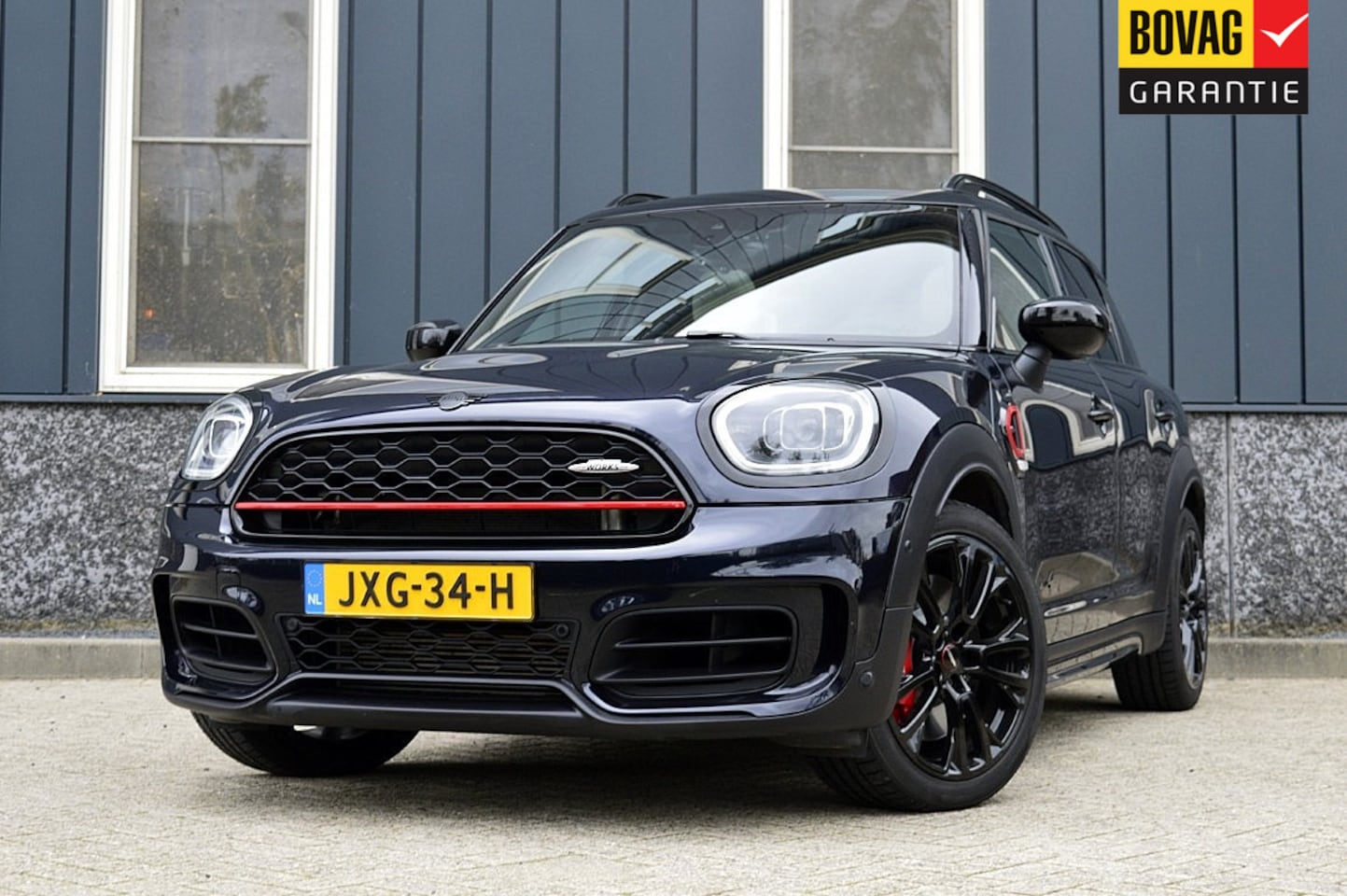 MINI Countryman - 2.0 John Cooper Works ALL4 Chili Rijklaarprijs-Garantie Panoramadak Leder Led Camera Apple - AutoWereld.nl