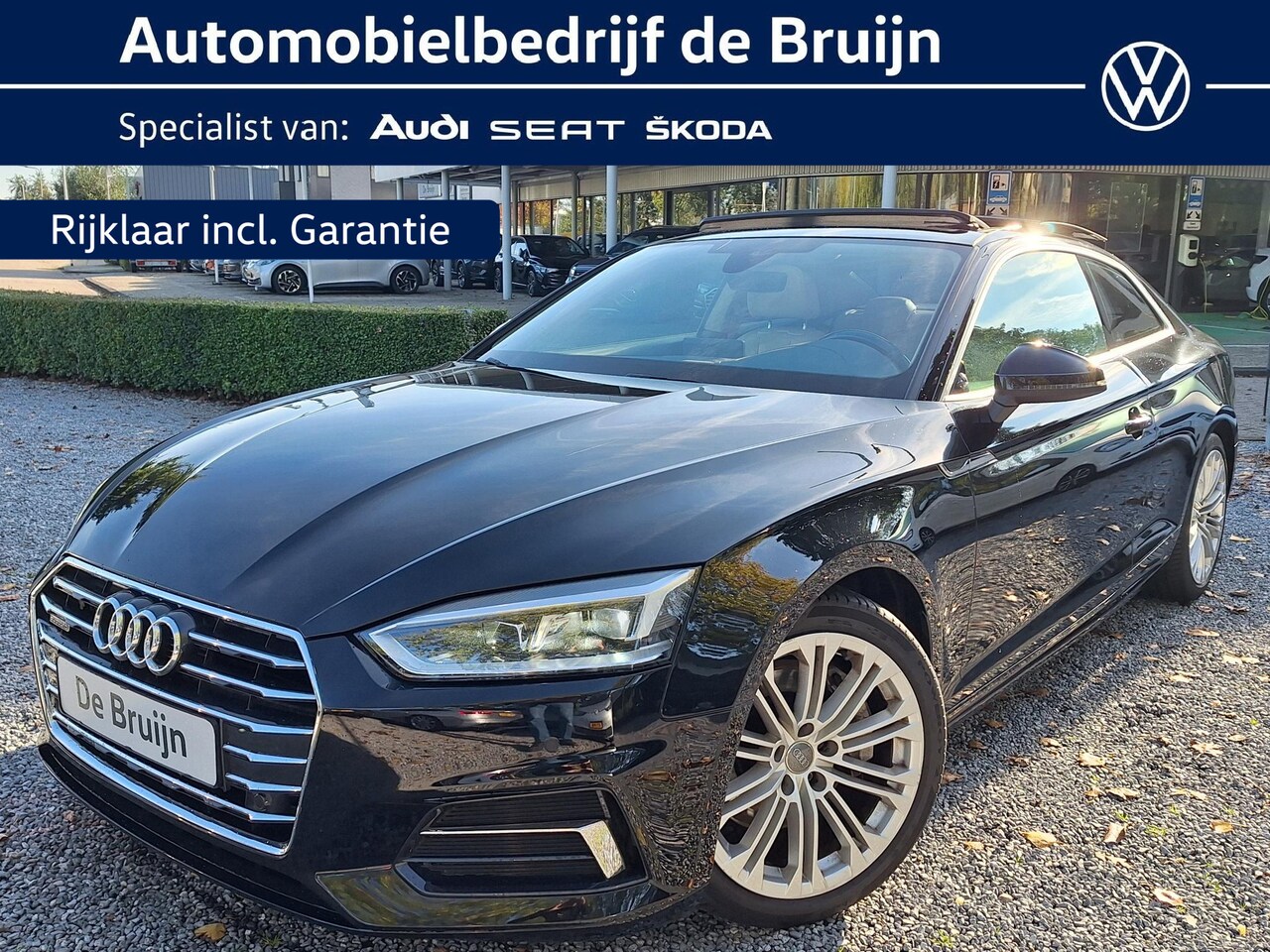 Audi A5 Coupé - 2.0 TFSI Quattro (Pano,Leer,Camera,Virtual) - AutoWereld.nl