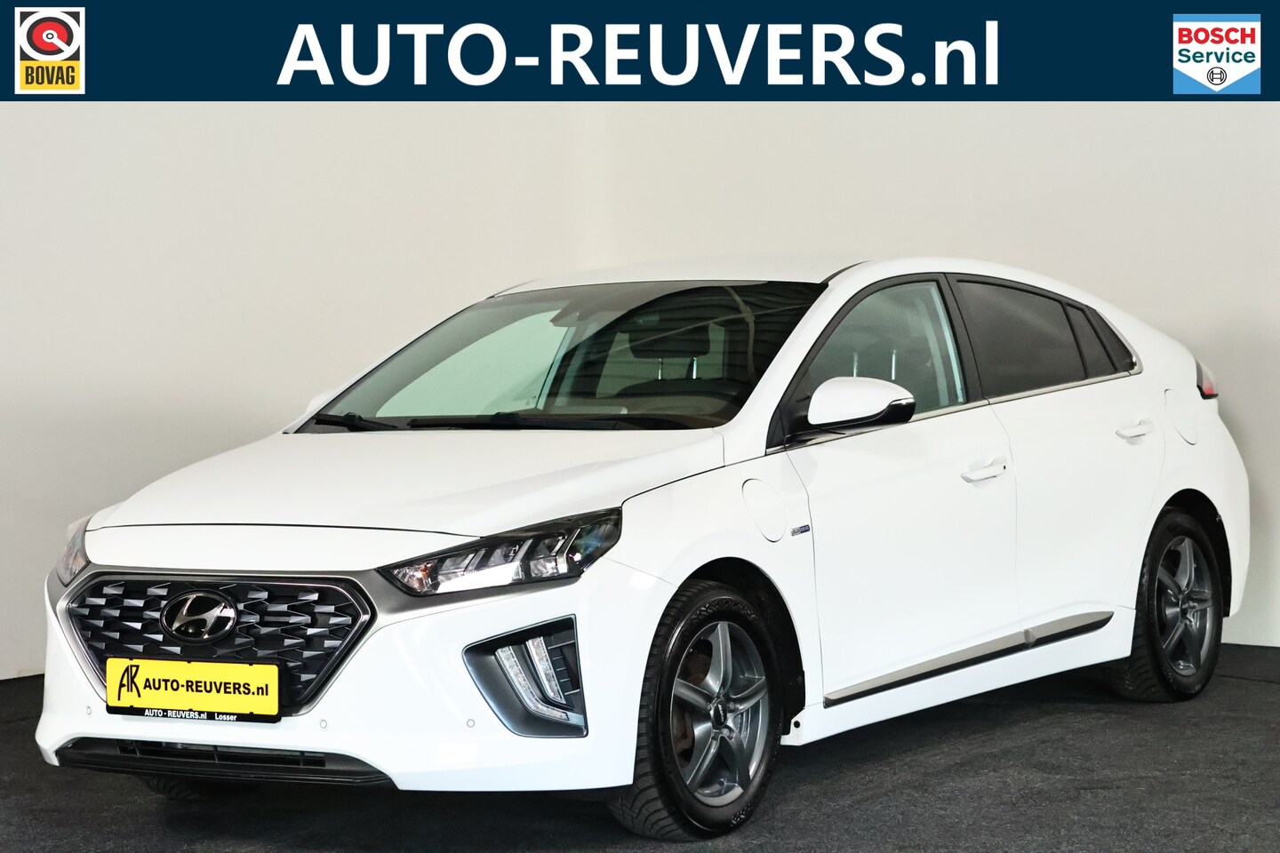 Hyundai IONIQ - 1.6 GDi PHEV Premium / Leder / LED / ACC / Memory / CarPlay - AutoWereld.nl