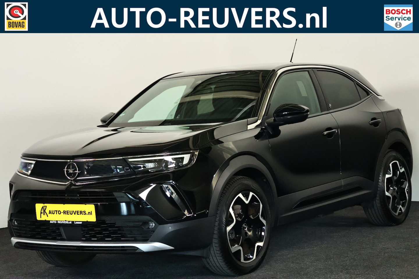 Opel Mokka-e - Ultimate 50-kWh 11kw bl. / Leder / LED / CarPlay / afn. Trekhaak - AutoWereld.nl