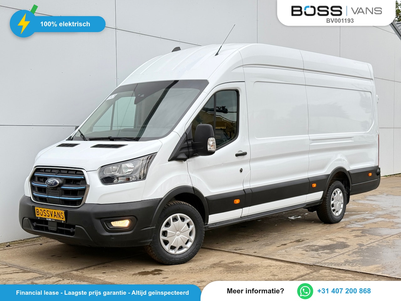 Ford E-Transit - e-Transit 68kWh 184PK - AutoWereld.nl