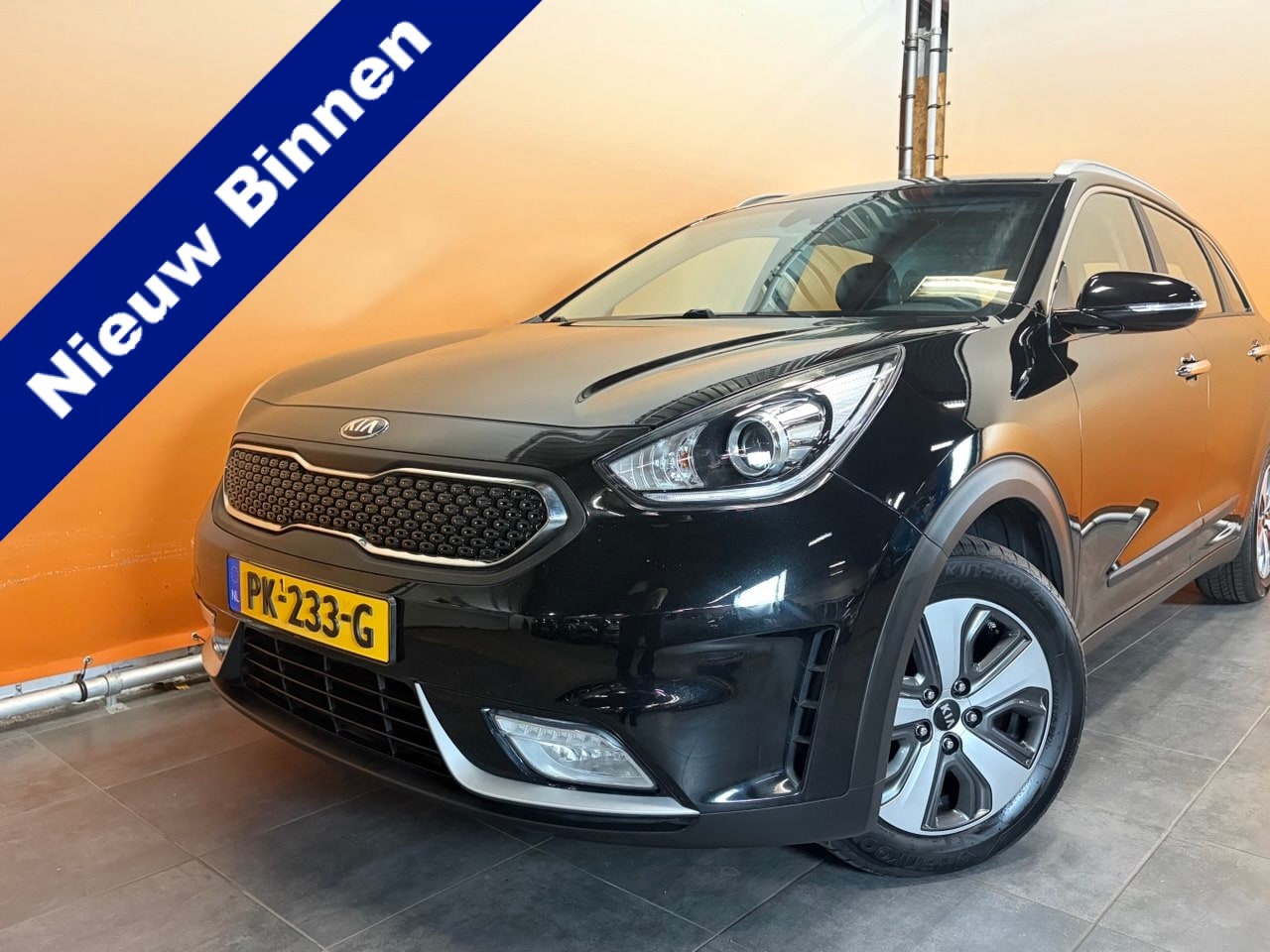 Kia Niro - 1.6 GDi Hybrid DynamicLine dealer onderhouden | fabr gar 7/27 - AutoWereld.nl
