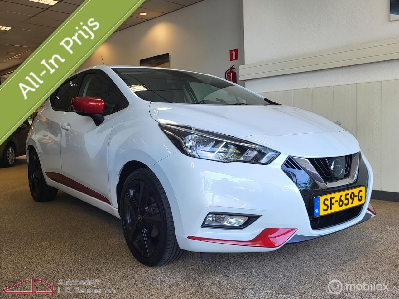 Nissan Micra - 0.9 IG-T N-Connecta N-Line *NL, NAVI, CLIMA, RIJKLAARPRIJS