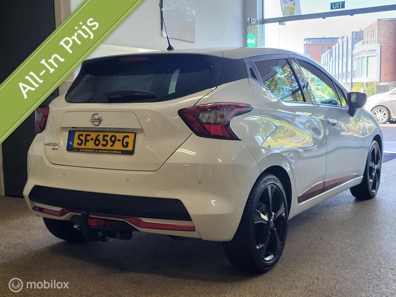 Nissan Micra - 0.9 IG-T N-Connecta N-Line *NL, NAVI, CLIMA, RIJKLAARPRIJS