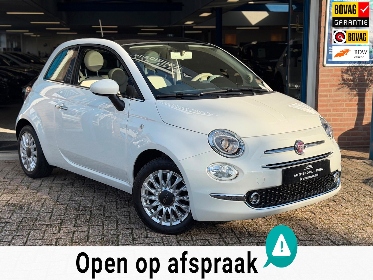 Fiat 500 - 1.2 Lounge 2019 AIRCO CARPLAY APK NAP 1e Eig! - AutoWereld.nl