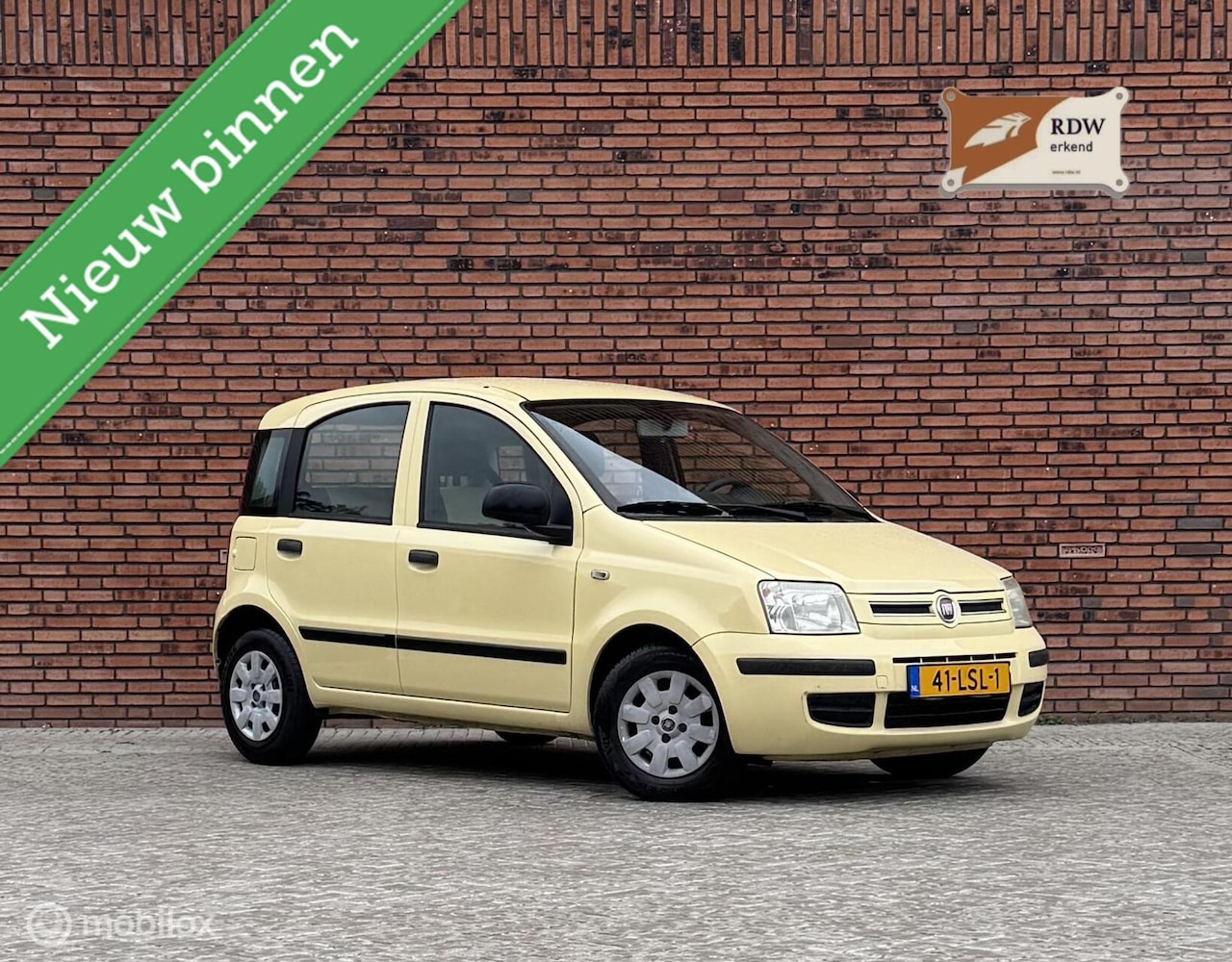 Fiat Panda - 1.2 Active 1.2 Active,NEW APK/Citydrive/Gepolijst - AutoWereld.nl
