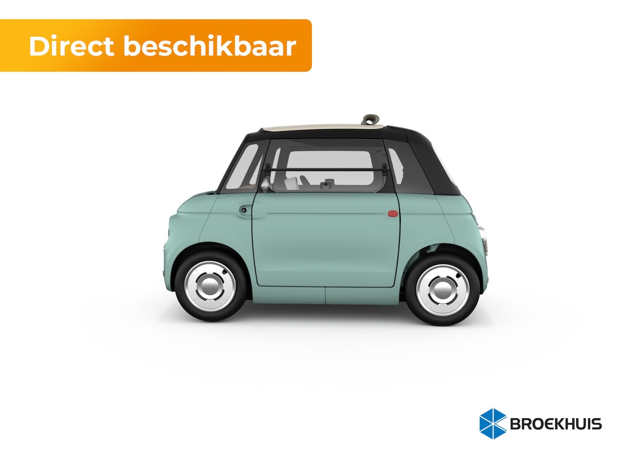 Fiat Topolino - Dolcevita | Buitenkleur Verde Vita | Oprolbaar canvasdak - AutoWereld.nl
