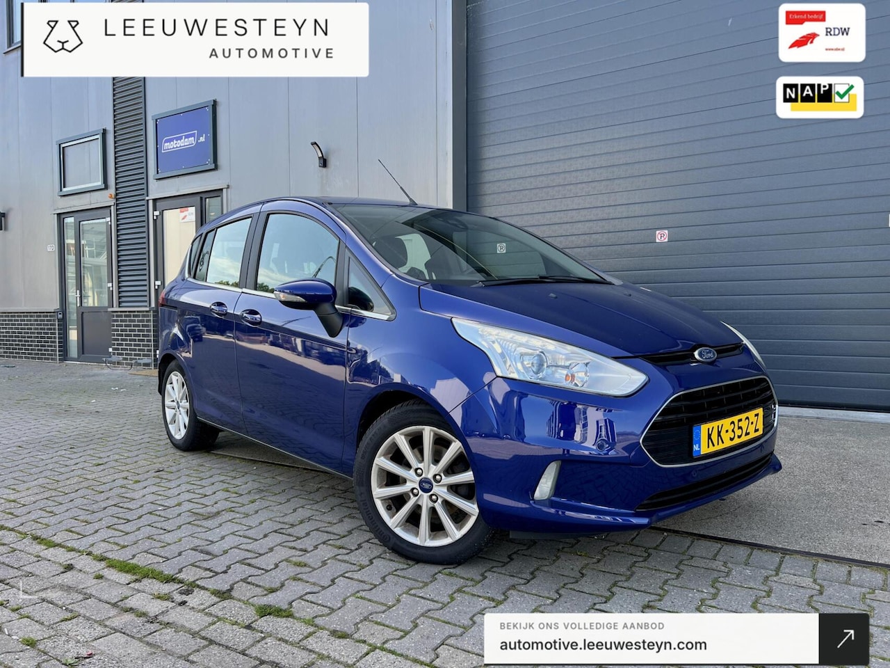 Ford B-Max - 1.0 EcoBoost Titanium NAP NAVI CAMERA - AutoWereld.nl