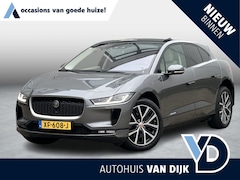 Jaguar I-PACE - EV400 First Edition 90 kWh |360° Camera|Pano-dak|Stoelverw/koeling|Leder|Luchtvering|Adapt