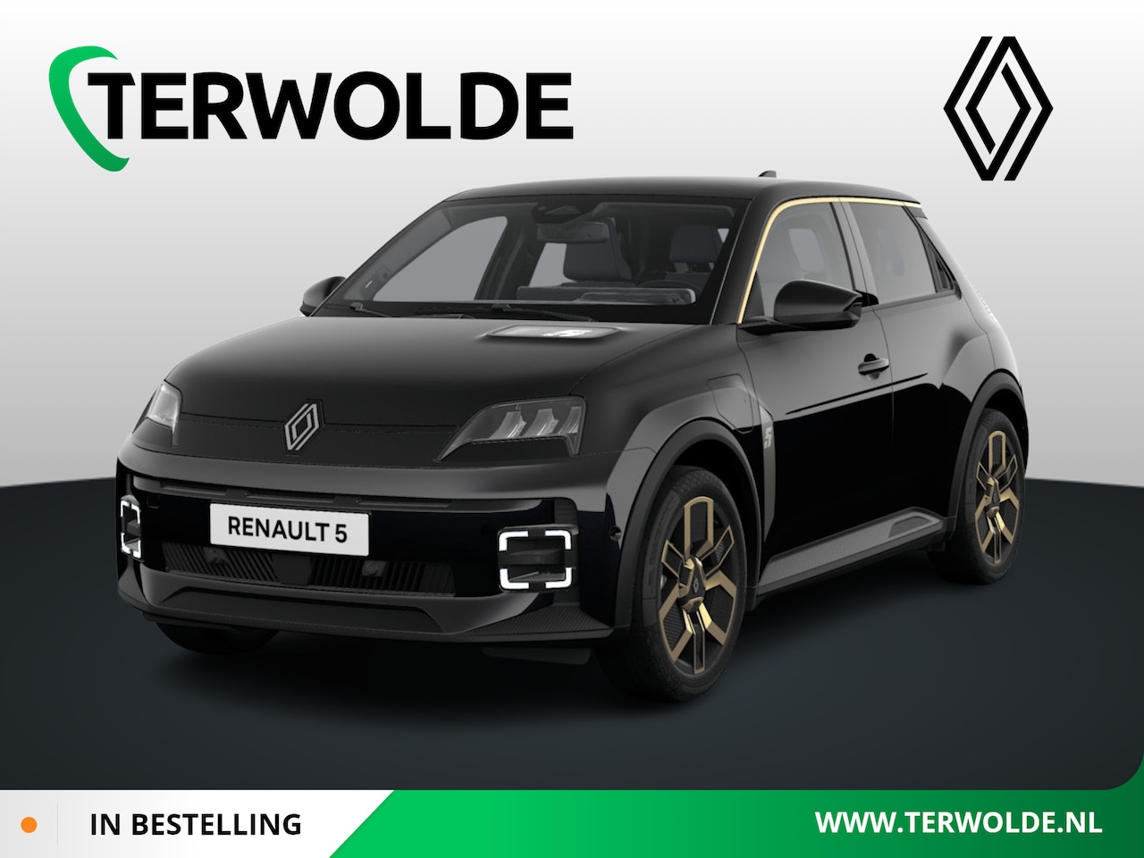 Renault 5 - Techno | Achteruitrijcamera | Draadloze telefoonoplader met magsafe technologie | Full LED - AutoWereld.nl