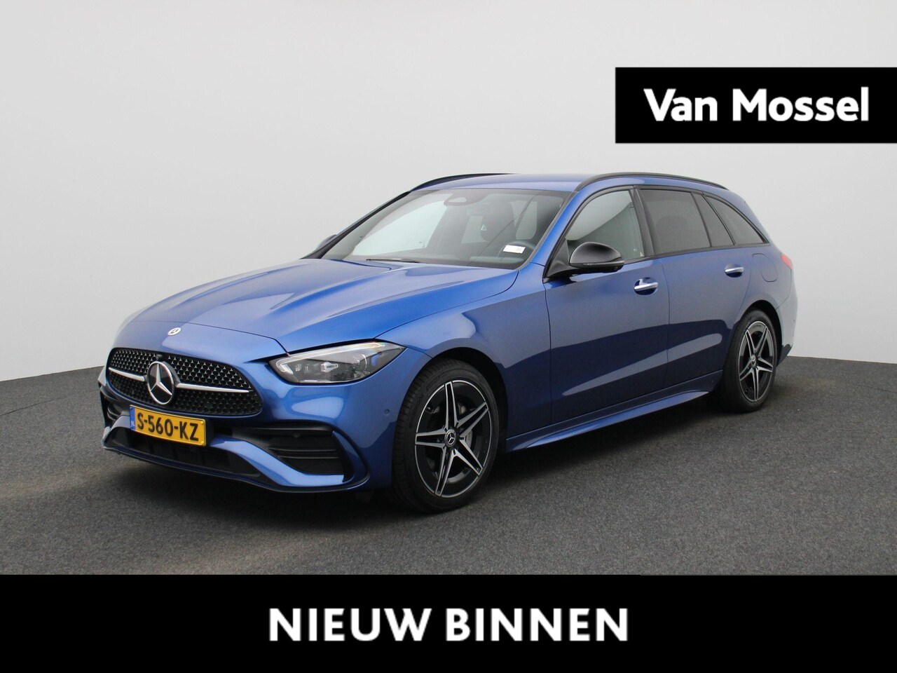 Mercedes-Benz C-klasse Estate - 300 e AMG Line | LASER LED | LEDER | MEMORY STOELEN | ACHTERUITRIJCAMERA | STOELVERWARMING - AutoWereld.nl