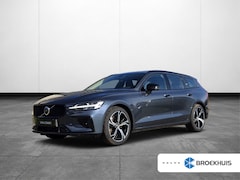 Volvo V60 - 2.0 T6 Plug-in hybrid AWD Plus Dark | Trekhaak | 360 Camera | Harman/Kardon | Pano | Memor