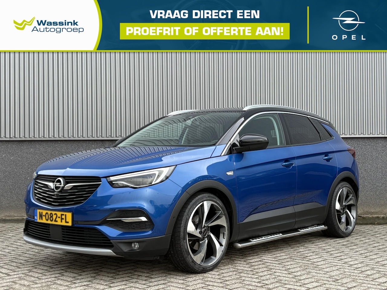 Opel Grandland X - 1.6 Turbo Ultimate | Irmscher Pakket | Trekhaak | Camera Voor & Achter | Stoelverwarming V - AutoWereld.nl