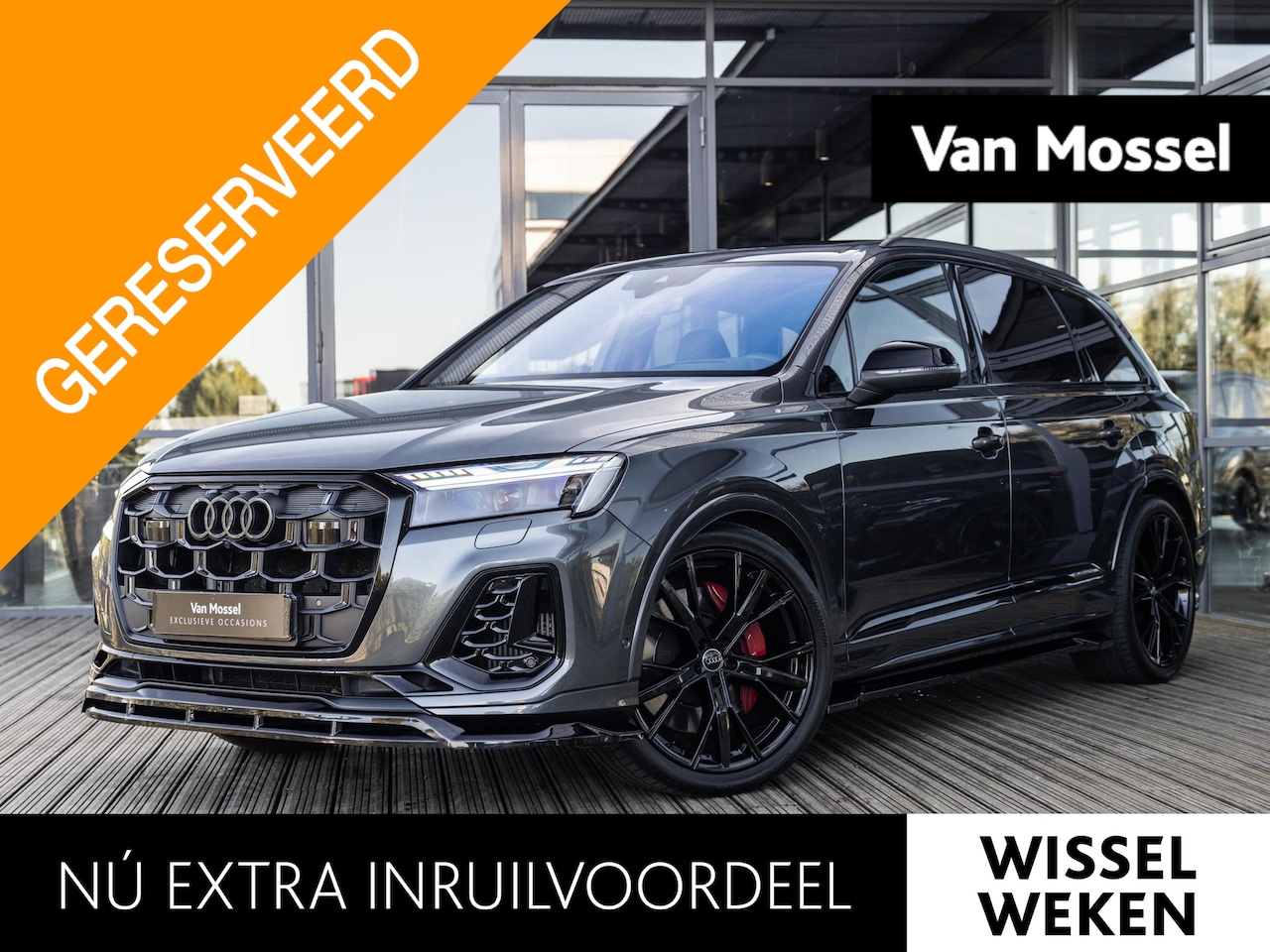Audi Q7 - 60 TFSI e quattro Pro Line S Competition | PANORAMA/SCHUIF-KANTELDAK | BANG & OLUFSEN | AW - AutoWereld.nl