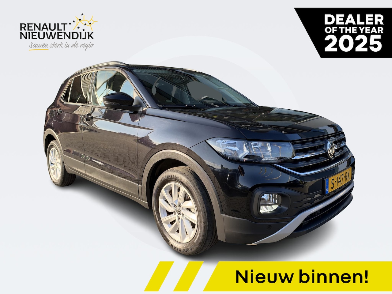 Volkswagen T-Cross - 1.0 TSI Life | CAMERA | NAVI | ADAPT. CRUISE | AIRCO | APPLE CARPLAY - AutoWereld.nl