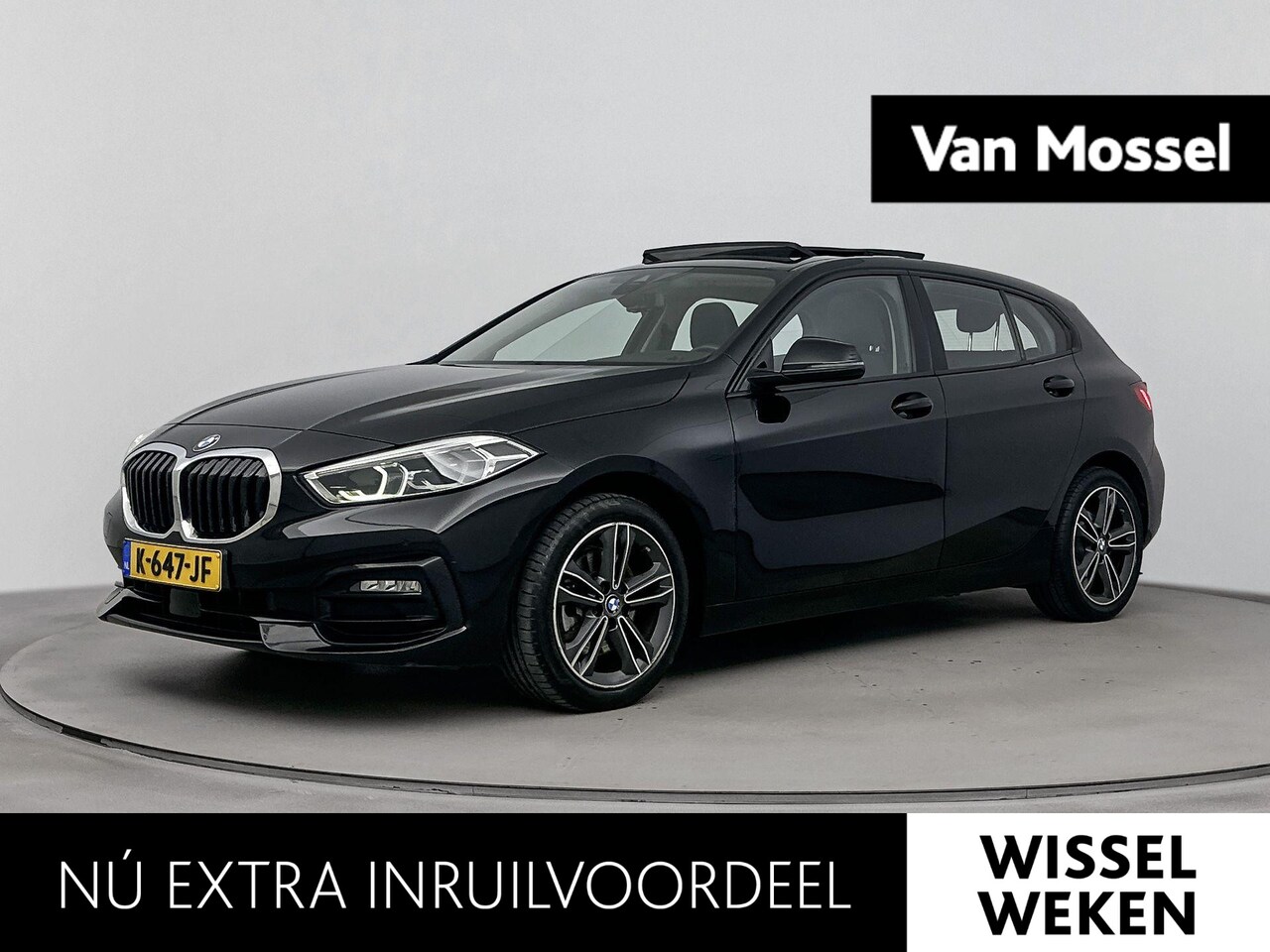 BMW 1-serie - 118i Executive Edition AUTOMAAT | PANORAMADAK | CLIMATE CONTROL | NAVIGATIE - AutoWereld.nl