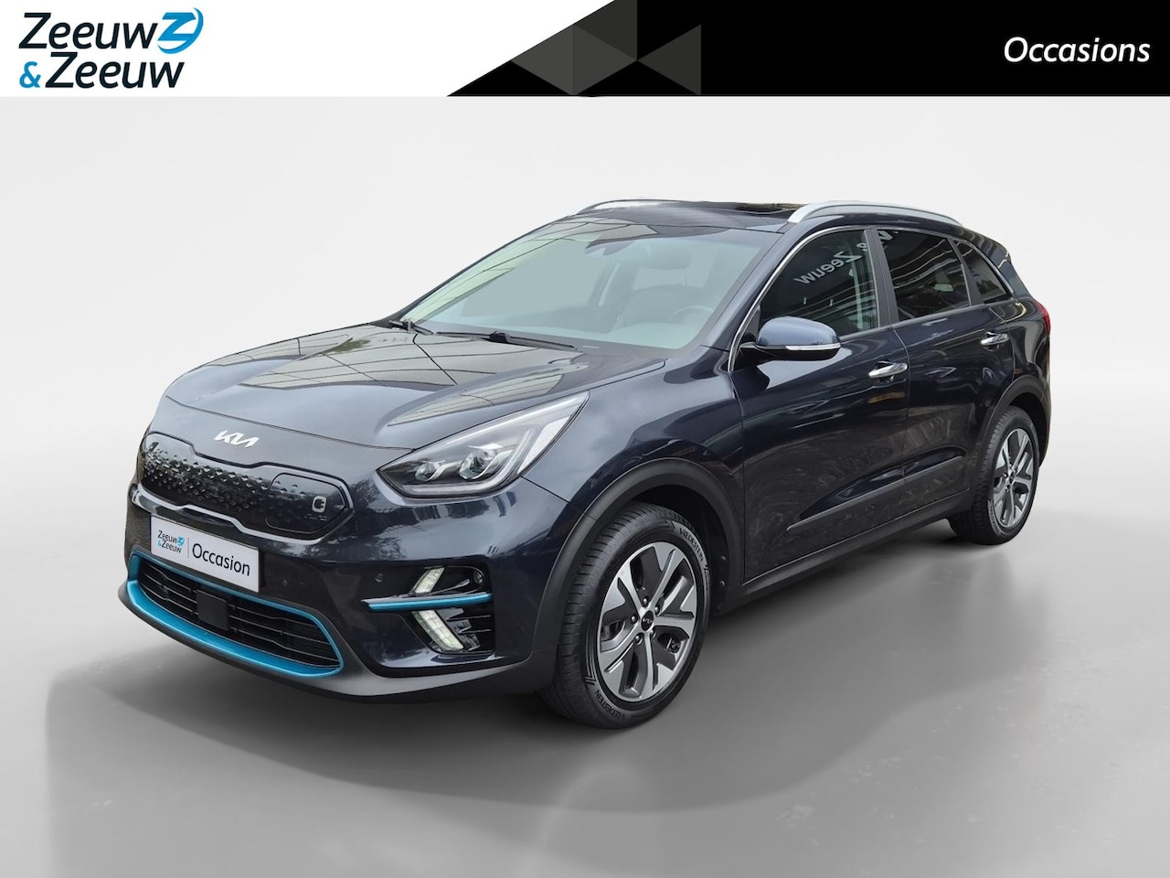 Kia e-Niro - DynamicPlusLine 64 kWh | Airco | Navi | Camera | Privacy Glass | Trekhaak | Stoelverwarmin - AutoWereld.nl