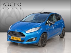 Ford Fiesta - 1.0 EcoBoost Candy Blue Edition | CRUISE | AIRCO | PARKEERSENSOREN | ELEKTRISCHE RAMEN |