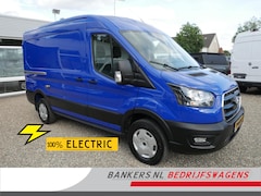 Ford E-Transit - 68KWh accu 184PK L2H2 Airco Camera Nieuw